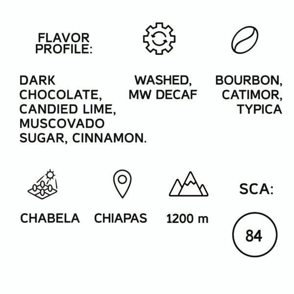 Mexico Chabela Decaf Espresso 1KG - Image 2