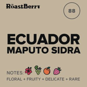 Ecuador Maputo Sidra Honey Espresso 250G