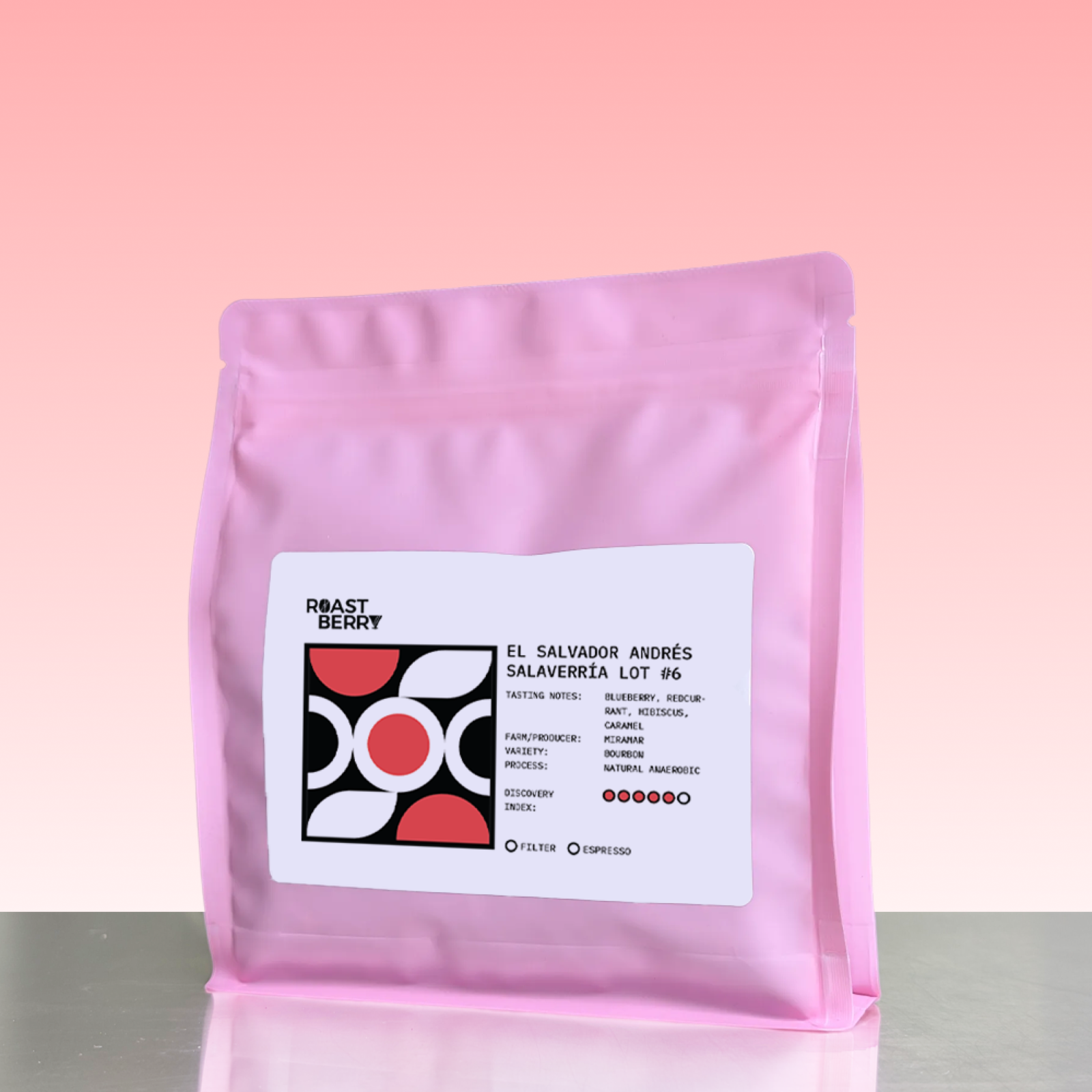 El Salvador Andrés Salaverría Lot #6 Filter 250 g