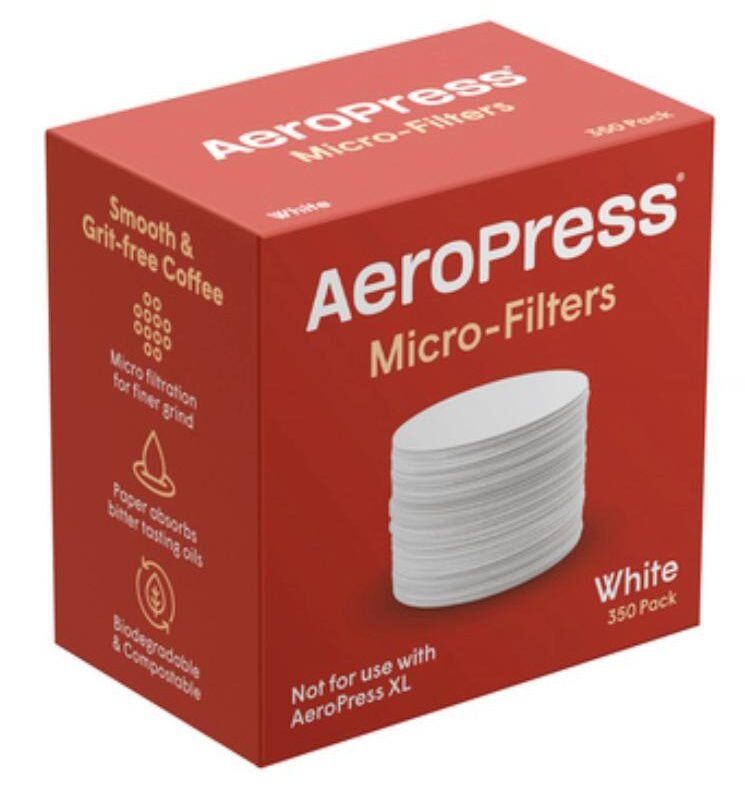 AeroPress Filtros de Papel, 350 unidades